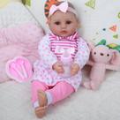 Boneca WOOROY Reborn de 18 polegadas realista com acessórios Boneca WOOROY Reborn de 18 polegadas realista com acessórios