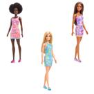 Bonecas Barbie Fabulous com assinatura no vestido azul/roxo/rosa Bonecas Barbie Fabulous com assinatura no vestido azul/roxo/rosa