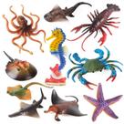 Bonecas de brinquedo SIENON Ocean Sea Animals, 10 unidades para crianças