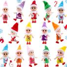Bonecas de elfo de Natal Cagemoga 14 peças para decoração de Natal Bonecas de elfo de Natal Cagemoga 14 peças para decoração de Natal