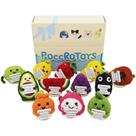 Bonecas de Frutas de Crochê Positivas PoccroToys 12 unidades com Suporte