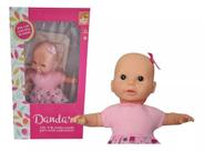 Bonecas Infantis Dandara Chuca Rosa Para Crianças Meninas