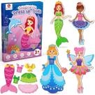 Bonecas magnéticas Mocoosy Princess Mermaid Fairy