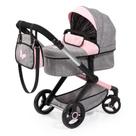 Bonecas Pram Bayer Design Xeo Butterfly cinza e rosa 52 cm 3+