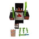 Boneco 15cm Sapnapy + 3 Ferramentas + Chaveiro +Jogo Memória