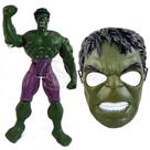 Boneco 25cm Action Figure Incrivel Hulk + Mascara Vinga Nº0 Boneco 25cm Action Figure Incrivel Hulk + Mascara Vinga Nº0