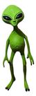 Boneco Alien Et Extraterrestre Decoração 75 Cm