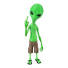 Boneco Alienígena ET Maroto travesso Extraterrestre 20cm