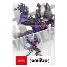 Boneco Amiibo Smash Bros Wolf 38071