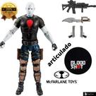 Boneco Articulado - 18 Cm - Bloodshot - Fun C Acessorios 100% original