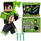 Boneco Articulado Cadres Gamer Skin 15cm Verde Algazarra Brinquedos Boneco Articulado Cadres Gamer Skin 15cm Verde Algazarra Brinquedos
