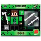 Boneco Articulado Cadres Minecraft Youtuber 15CM Boneco Articulado Cadres Minecraft Youtuber 15CM