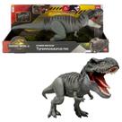Boneco Articulado Dinossauro T-Rex Ataque Devorador Deluxe Com Luz Som e Movimento Jurassic World Rebirth Mattel Boneco Articulado Dinossauro T-Rex Ataque Devorador Deluxe Com Luz Som e Movimento Jurassic World Rebirth Mattel