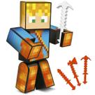 Boneco Articulado Lopers Mine Ferramenta Algazarra 15cm Craft