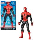 Boneco Articulado Spider-Man Olympus Traje Preto e Vermelho 24Cm - Homem Aranha - Hasbro - F0780