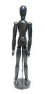 Boneco Articulado Vintage 30cm Preto
