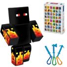 Boneco athos 25cm minecraft original articulado gamer skins