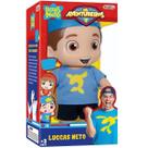 Boneco Aventureiro Azul Luccas Neto Rosita 1240 Boneco Aventureiro Azul Luccas Neto Rosita 1240