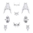 Boneco Bandai Option Armor For Commander White 60935*