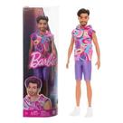 Boneco Barbie Ken Fashionista Estiloso com Roupa Moderna e Acessórios