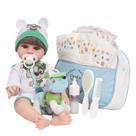Boneco Bebê Reborn Realista Menino Bolsa Maternidade Itens Boneco Bebê Reborn Realista Menino Bolsa Maternidade Itens