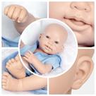 Boneco Bebê Reborn Realista Menino Silicone Pode Dar Banho