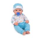 Boneco Bebê Reborn Silicone 42cm Com Kit Completo Realista