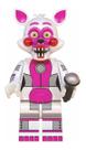 Boneco Blocos De Montar Funtime Foxy Five Nights At Freddys