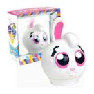 Boneco Bolofofos Bunny Vinil Pão De Queijo Brinquedo Lider