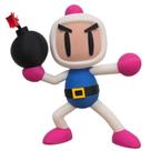 Boneco Bomberman Decorativo para Coleção e Brinquedo Clássico Nostalgia Figure FanArt Gamer 27cm