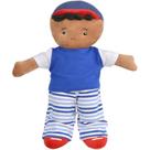 Boneco Bonequinho Pano Infantil João Antialérgico Macio Lavável Plush Bebe Infantil Menino Pelucias Decoraçao Quarto Bebe Brinquedo