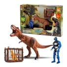 Boneco Brinquedo Dinossauro Infantil Dinopark Hunters Expedition