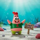 Boneco Brinquedo Grande Patrick Estrela Vinil Bebê Divertido
