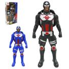 boneco bs soldier dark war com escudo colors na caixa - BS TOYS boneco bs soldier dark war com escudo colors na caixa - BS TOYS