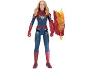 Boneco Capitã Marvel Titan Hero Series - Marvel Avengers com Acessórios Hasbro