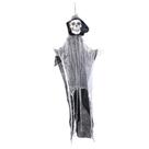 Boneco caveira fantasma billy 100cm com luz - halloween