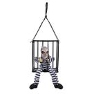 Boneco caveira zeus 90cm c/som e movimento halloween