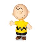 Boneco Charlie Brown Vinil Macio Articulado Snoopy Peanuts - Líder Brinquedos