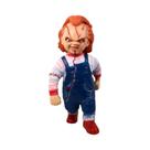 Boneco Chucky Grande De Látex 45cm, Figura De Terror 26cm, Suporte De 24cm, Estátua De Adereço De