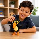 Boneco Colecionavel Brainrot Frulli Frulla Figuras Decorativas Exclusivas Articulado