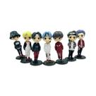 Boneco Colecionável BTS Q Edition Anime: Personagens JK, V, RM - Modelo Artesanal Para Decoração De Boneco Colecionável BTS Q Edition Anime: Personagens JK, V, RM - Modelo Artesanal Para Decoração De