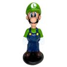 Boneco Colecionável Luigi 14 Cm Da Turma Super Mario Bros