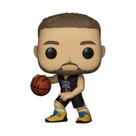 Boneco Colecionável NBA Warriors - Stephen Curry Vinil 10CM Uniforme Preto Funko Pop!