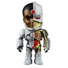 Boneco Cyborg Liga da Justiça Dc Comics XxRay Mighty Jaxx