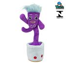 Boneco Dançante Interativo GO 34cm Com Luzes LED, Música, Repete Fala, Cabo USB Incluso