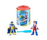 Boneco DC Super Friends Color Changers Imaginext - com Acessórios 2 Unidades Mattel