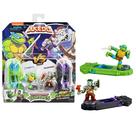 Boneco de Ação Akedo Legends - Leonardo vs. Rocksteady (Teenage Mutant Ninja Turtles)