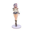 Boneco de ação Anime Girl PVC de 24 cm com linda roupa Gi