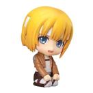 Boneco de ação Armin Arlert Attack on Titan, PVC de 10 cm