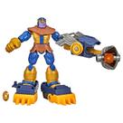 Boneco de ação Avengers Marvel Bend and Flex Thanos 15cm